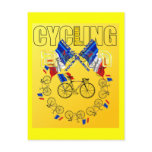 Cycling 2011 cycle circle postcard