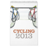 Cycling 2013 - Calendar for Cylicsts - Vertical