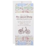 Cycling Aarhus, 4x9.25 customizable invitations