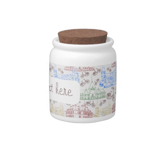 Cycling Aarhus, candy jars