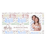 Cycling Aarhus, customizable Photo Greeting Card