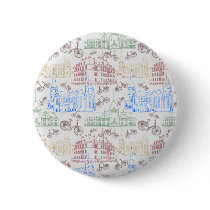 Cycling Aarhus, patterned Pin