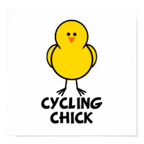 Cycling Chick posters by chicktshirts8 Cycling Chick posters