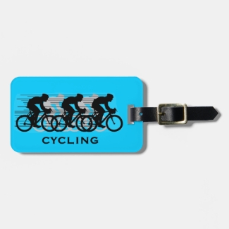 Cycling Design Luggage Tags