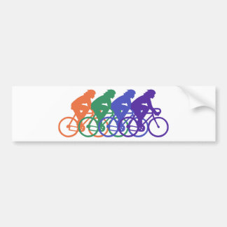 cycling bumper stickers