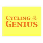 Cycling Genius Gifts Postcard