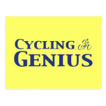 Cycling Genius Gifts Postcards