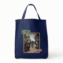 Cycling Giro 1909 Italy flag Retro Vintage Art Bags