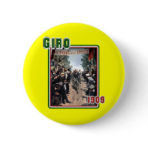 Cycling Giro 1909 Italy flag Retro Vintage Art Pins