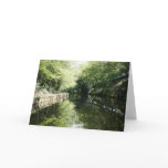 Cycling in Chirk Llangollen Canal Notecard Cycling in Chirk Llangollen Canal Notecard