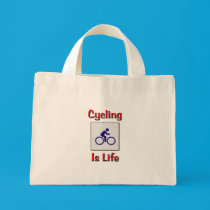 Cycling Is Life bags