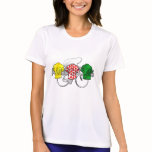 Cycling Jerseys Yellow Green and Red Polka Dot Shirt