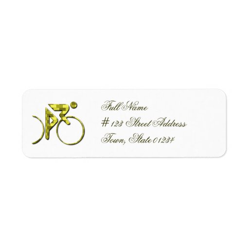 Cycling Mailing Labels