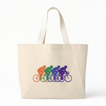 Cycling (male) tote bag