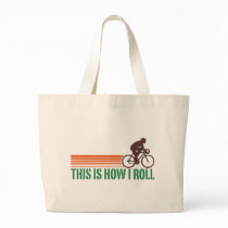 Cycling (male) tote bag