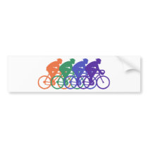 Cycling (male) bumper stickers by magarmor Cycling (male) bumper stickers