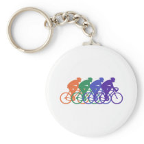 Cycling (male) keychains