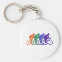 Cycling (male) keychains