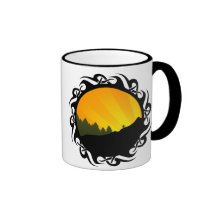 cycling : mountain rayz : coffee mugs