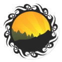 cycling : mountain rayz : stickers by asyrum cycling : mountain rayz : stickers