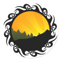 cycling : mountain rayz : stickers by asyrum cycling : mountain rayz : stickers