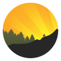 cycling : mountain rayz : stickers by asyrum cycling : mountain rayz : stickers