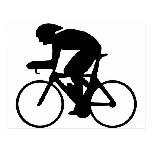 cycling postcard