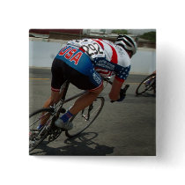 Cycling Race Pinback Button