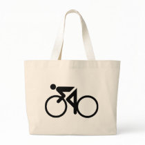 cycling racing bicycle tote bag