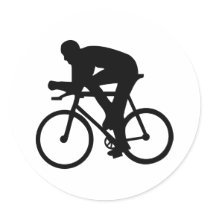 Cycling stickers
