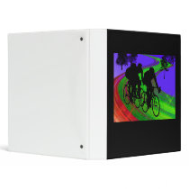 Cycling Trio on Ribbon Road Binders