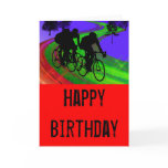 Cycling Trio on Ribbon Road Cards