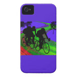 Cycling Trio on Ribbon Road Iphone 4 Case