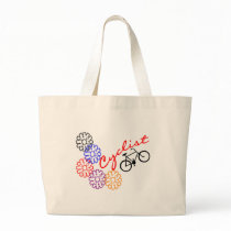 Cyclist Tote Bags