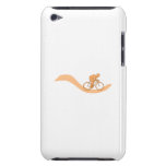 Cyclist Design in Orange. iPod Touch Case-Mate Case