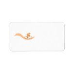 Cyclist Design in Orange. Labels