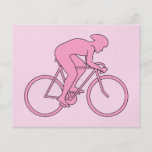 Cyclist in Pink Custom Flyer