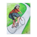 Cyclist - Kiss Goodbye Post Card