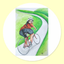 Cyclist - Kiss Goodbye stickers