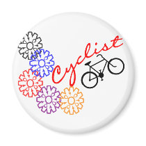 Cyclist Magnets