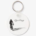cyclist on items keychains by ArtmakersWorlds cyclist on items keychains
