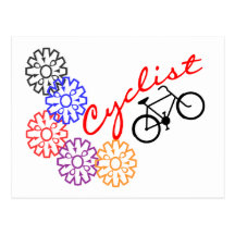 Cyclist Post Cards