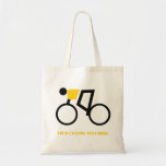 Cyclist riding his bicycle custom bag
