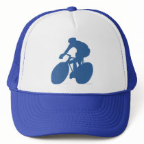 Cyclist Silhouette Hat