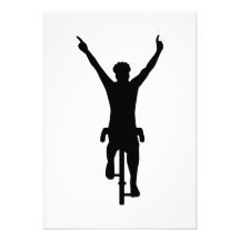 Cyclist winner personalized invites