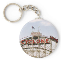 Cyclone Roller Coaster - Coney Island keychain