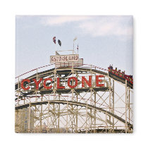 Cyclone Roller Coaster - Coney Island, NYC magnet