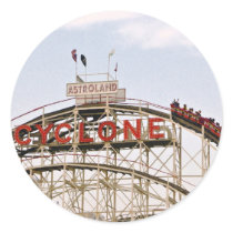 Cyclone Roller Coaster - Coney Island, NYC sticker