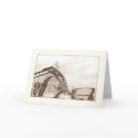 Cyclone Rollercoaster Blank Greeting Card