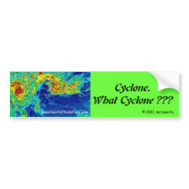 Cyclone, What Cyclone? Bumper Sticker